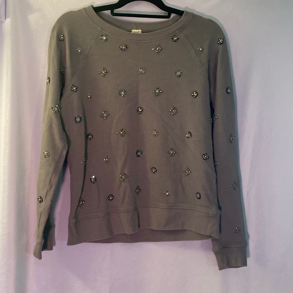 J crew womens size medium snowflake shirt